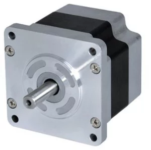 02K-S523(W) Шаговый  двигатель 0,2 kgf.cm, 5 выводов, 0,75 А, с 2-ст. выступающим валом, S24 X L30.6,  24VDC/0,75А